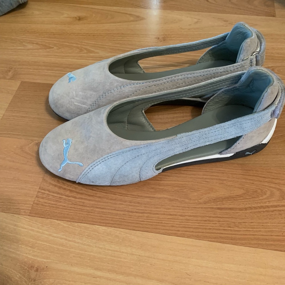 Vintage PUMA ARCHIVE BALLET FLATS IMPULSE CAT SHOES 2000s size 6